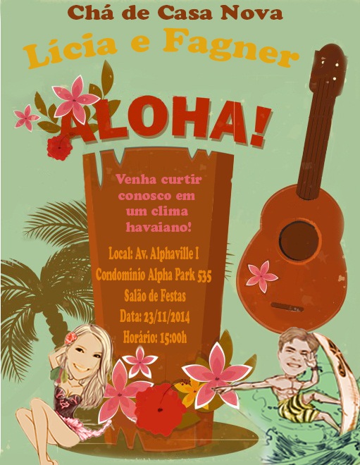 Presentes Luau Havaiano